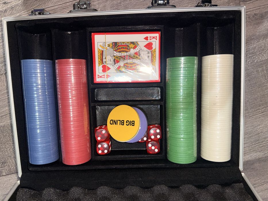 Set Poker + Valiza din Aluminiu Predare doar in Iasi