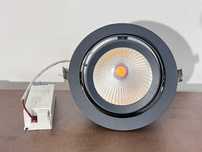50 Buc. Spor LED Profesional, Pivotant, cu Driver Tridonic Încastrabil
