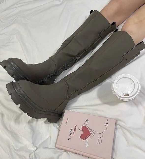 Сапоги высокие