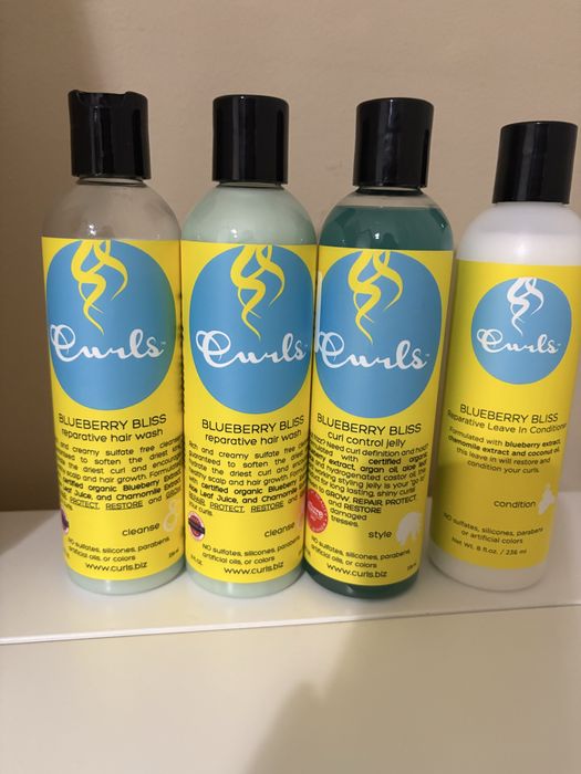 Sampon, balsam, gel pentru par cret