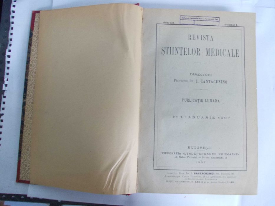 Revista stiintelor medicale