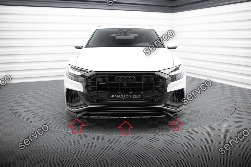 Pachet Body kit tuning Audi Q8 S-Line Mk1 2018-2023 v3 - Maxton Design