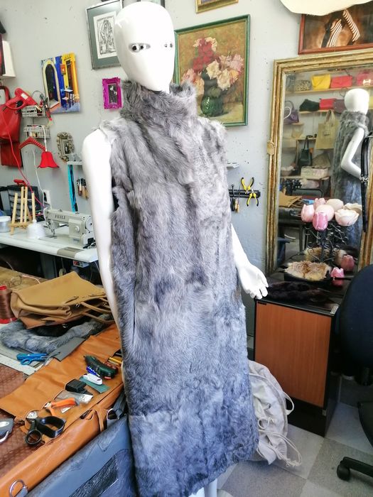 Елек естествен косъм