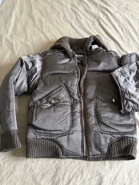 Пуховик детский с капюшоном