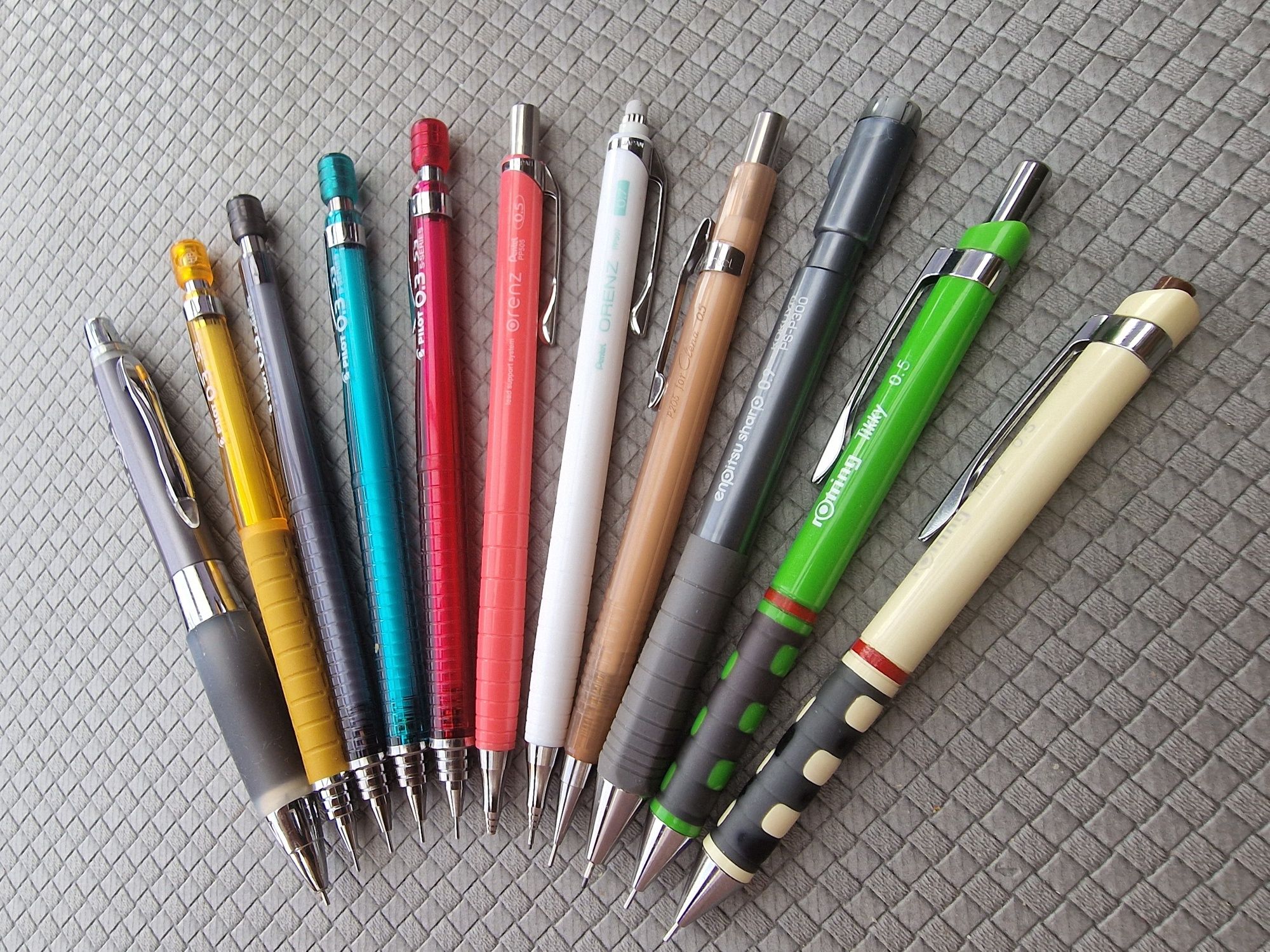 Creioane mecanice - Pilot, Pentel, Kokuyo