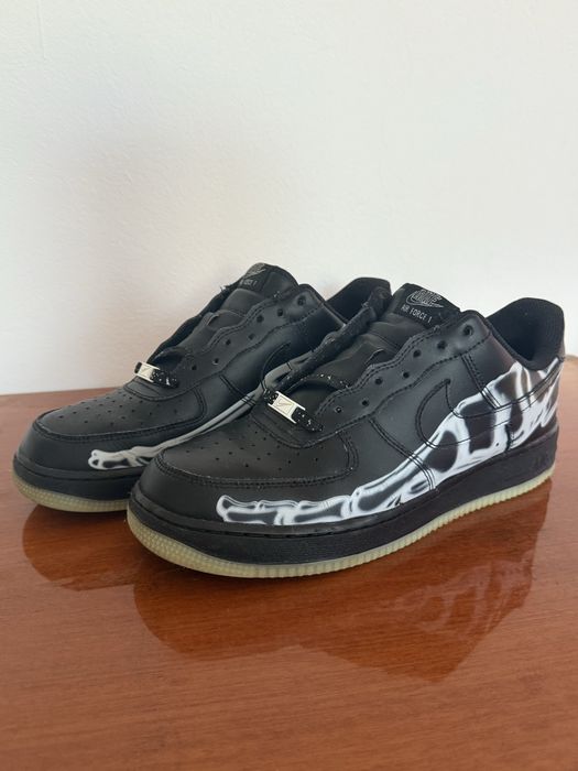 Nike Air Force 1 Black Skeleton