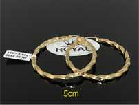 Bijuteria Royal CB : Cercei dama aur 14k 8,67gr
