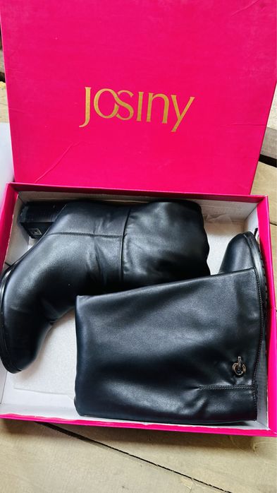 Продам кожаная зимня бу обувь женский