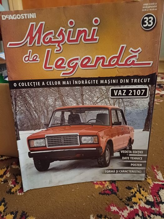 Reviste mașini de legenda Lada Volvo Renault 10