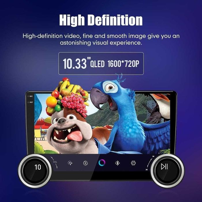 Мултимедия 10.1" 2GB/64GB с Wireless CarPlay & Android Auto   А239