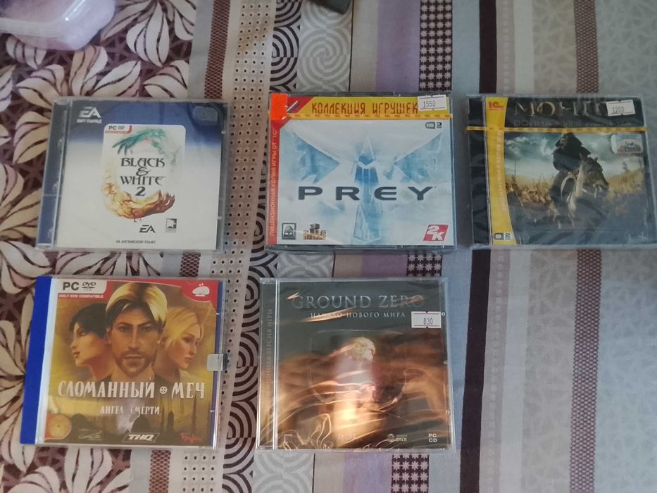 Игровые диски на компьютер