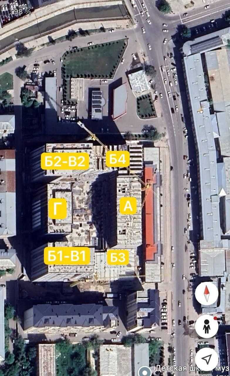 Продаётся 2 комнатная квартира 50 кв.м за 1 кв.м 750$