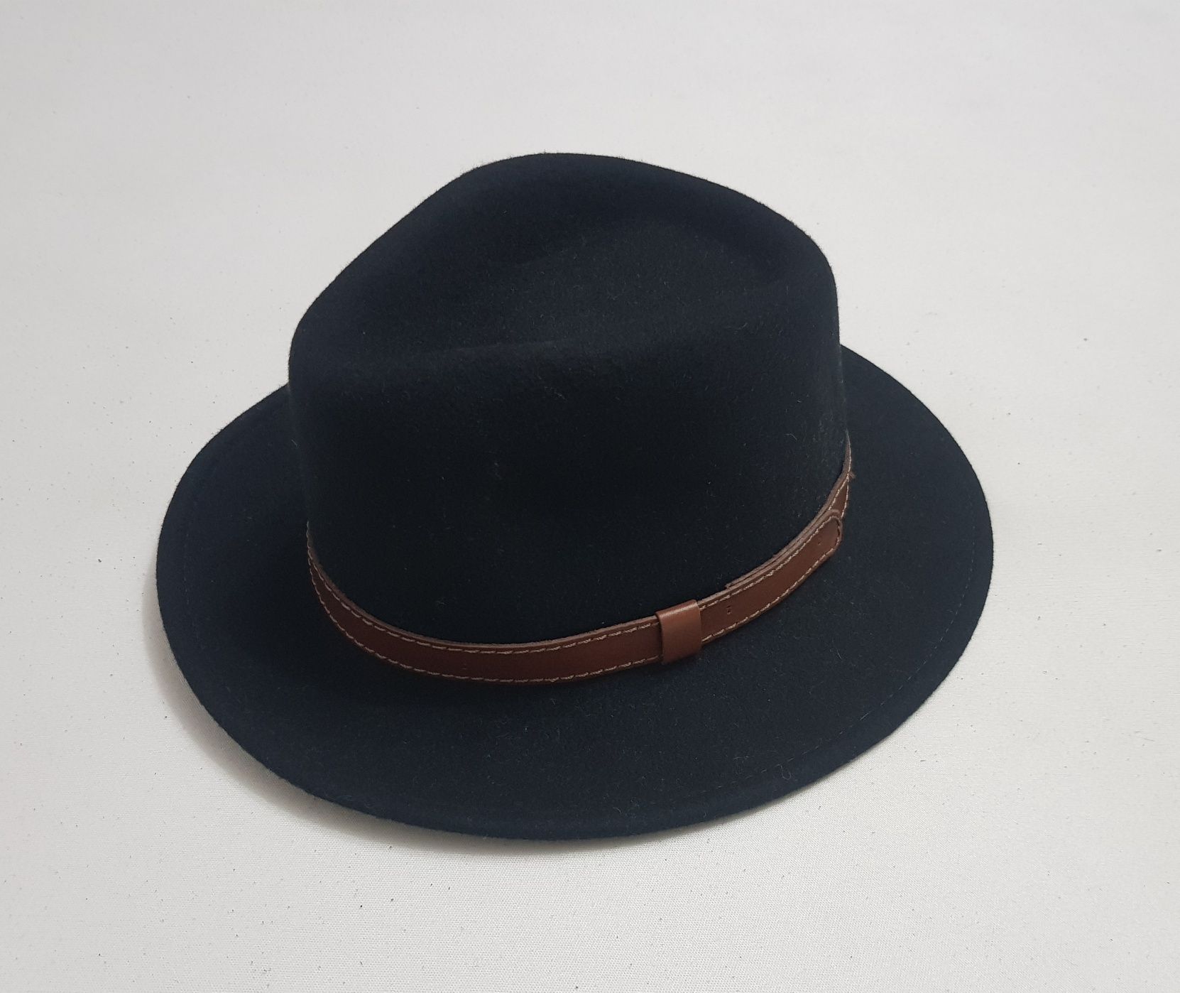 Pălăria unisex RASSOW Crushable 100% lână Merino, nr. 54 sau S, Italia