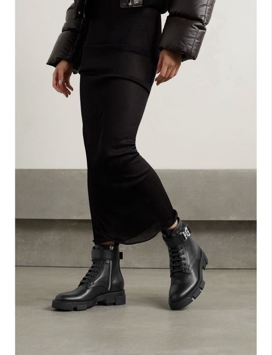 Боти Givenchy Terra lace-up combat boots