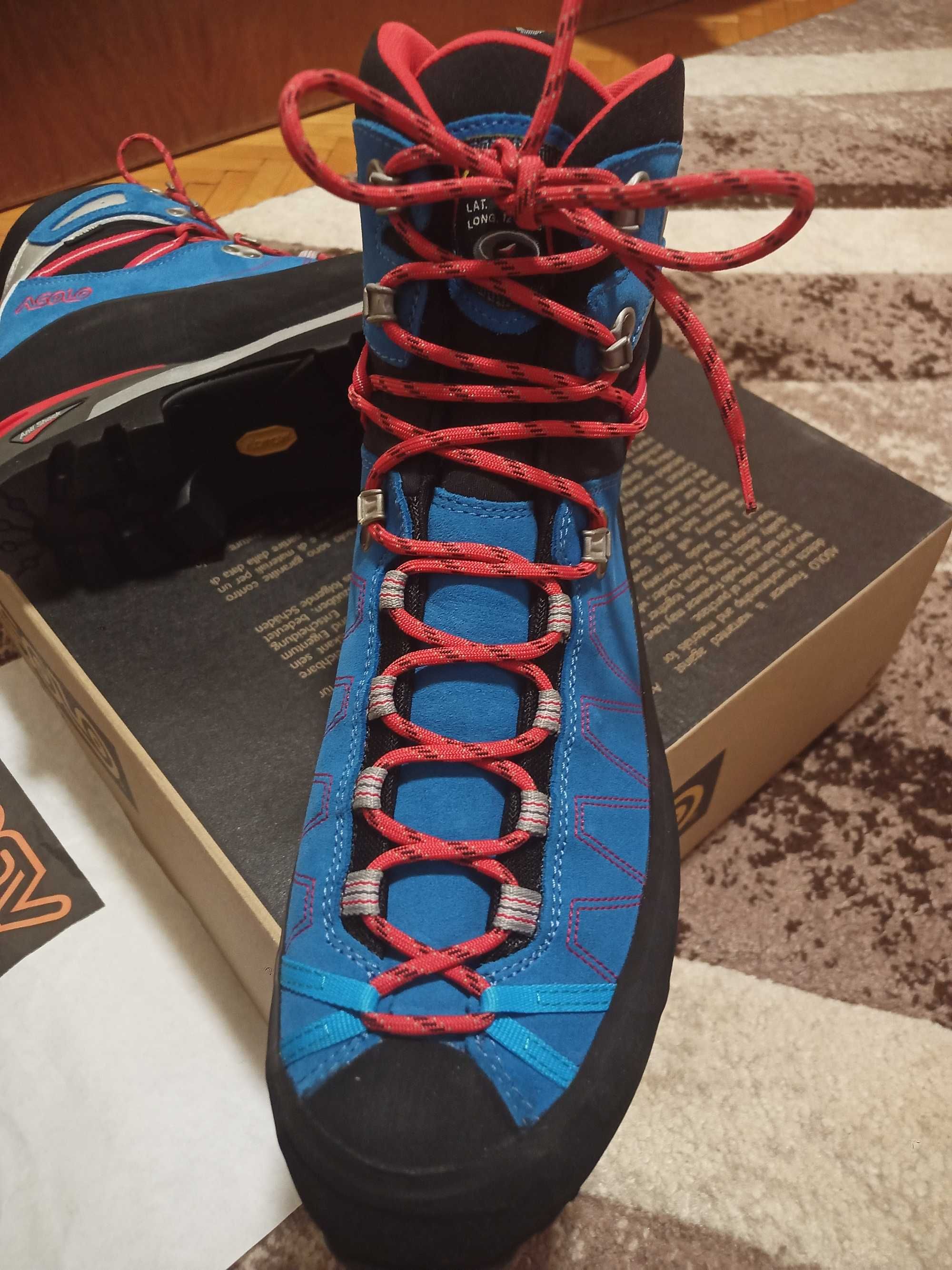Нови зимни обувки Asolo Elbrus GTX Vibram 46 Gore-tex 30cm