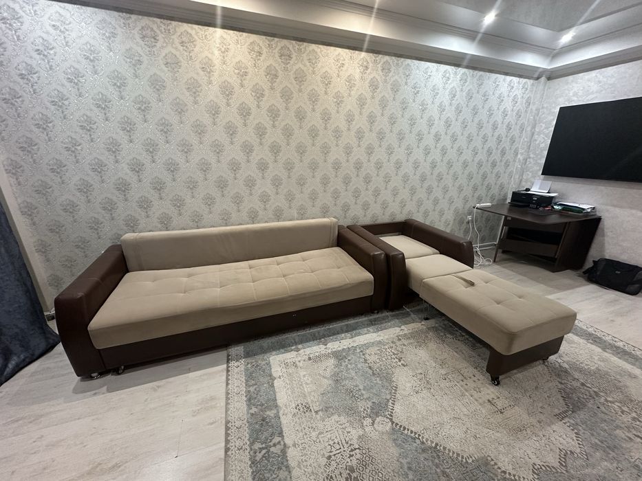 Диван с креслом производства Россия