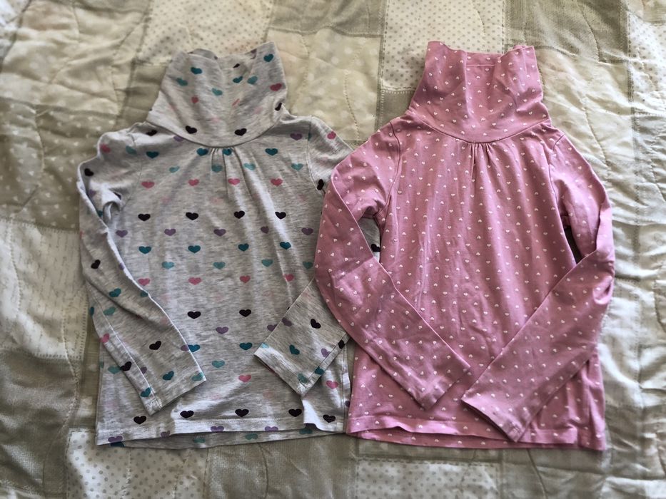 Блузки с дълъг ръкав за момиче 5-6г (110-116)