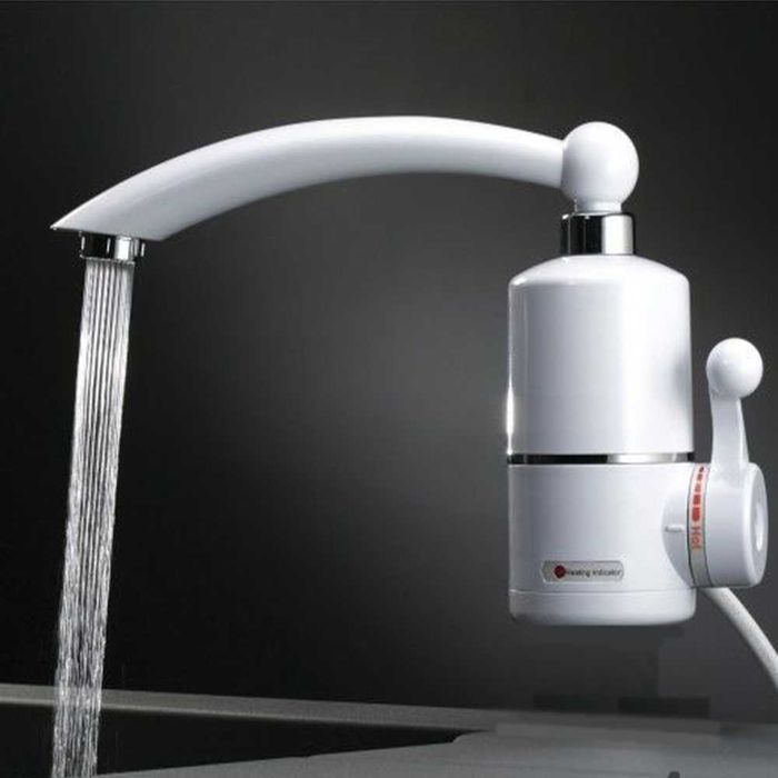 Нагревател за вода смесителна батерия проточен бойлер за плот чешма