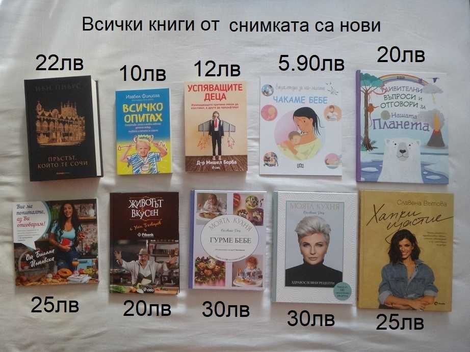 Книги - нови и стари издания
