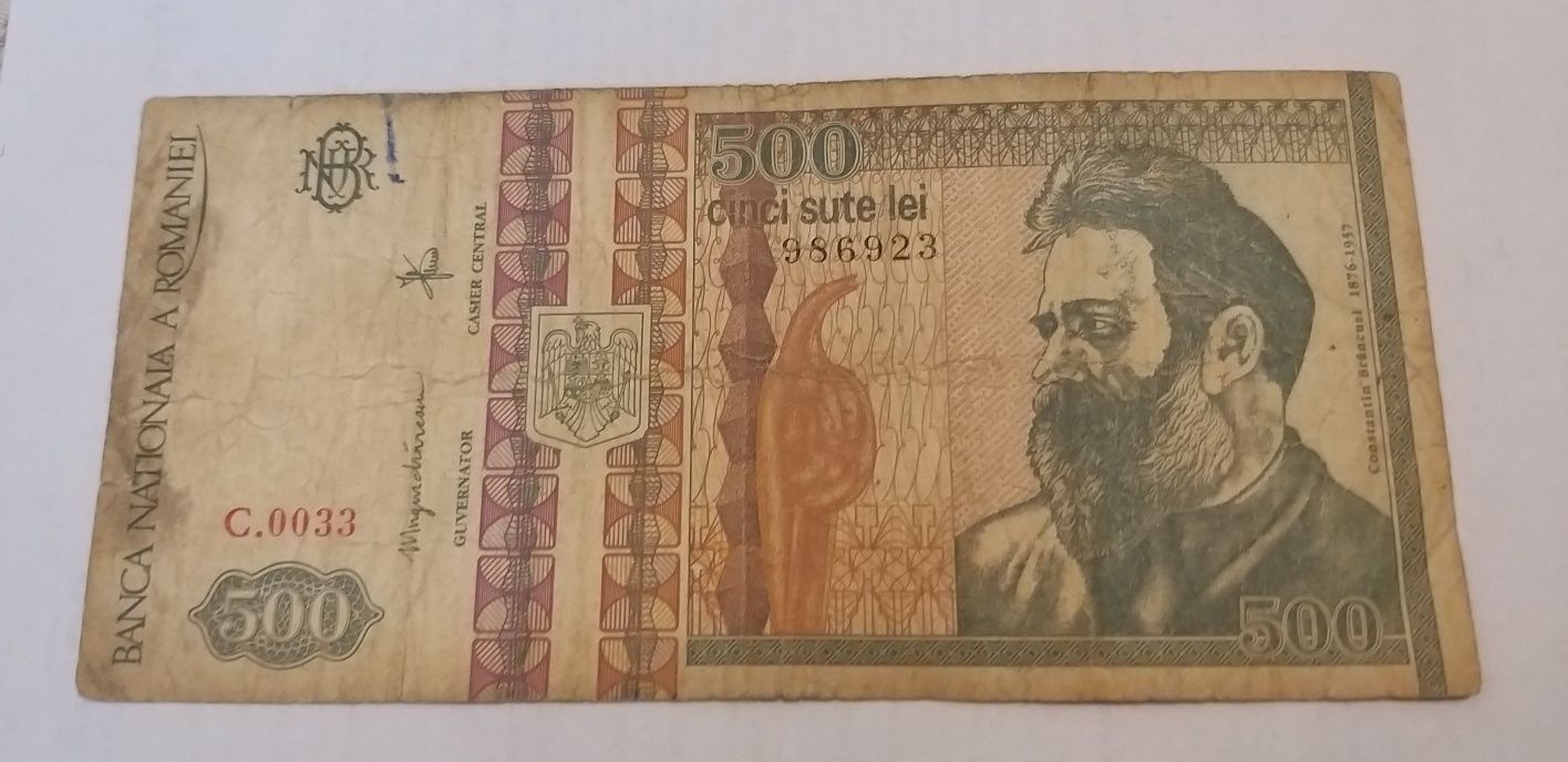 Bancnota 500 lei