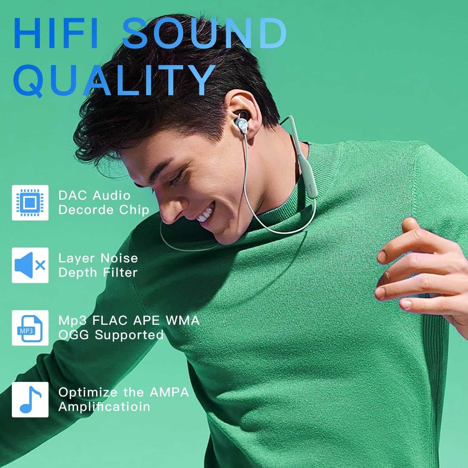 AiMoonsa 64GB MP3 плейър с Bluetooth
