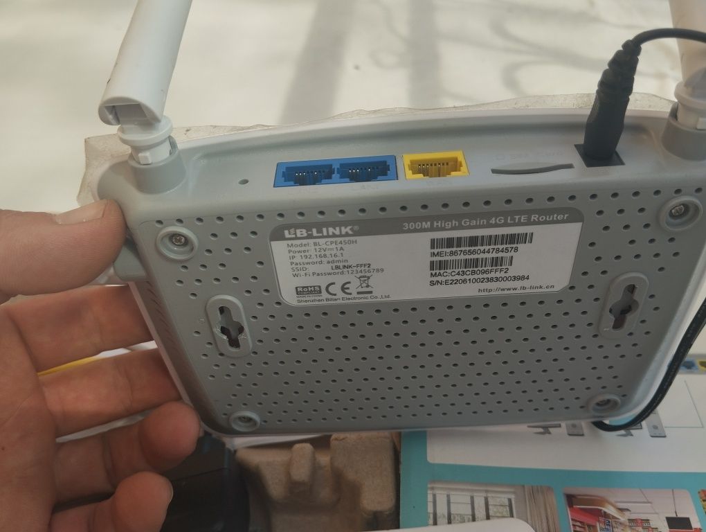 Wifi router 3g 4g tb-link
