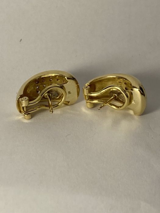 Cercei aur 18kt.cu diamante 1.00ct