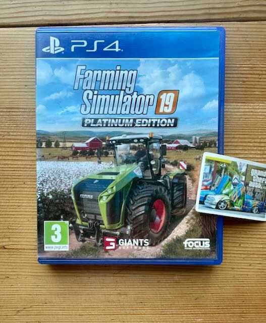 Farming Simulator 19 PLATINUM EDITION PlayStation 4 PS4 PlayStation 5