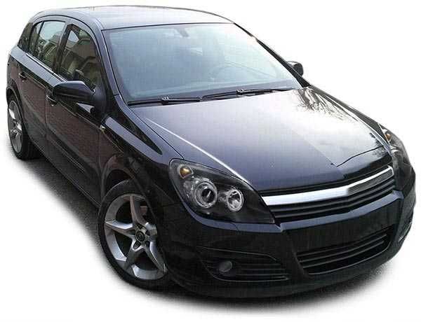 Faruri Opel Astra H Angel Eyes Black 2004-2010