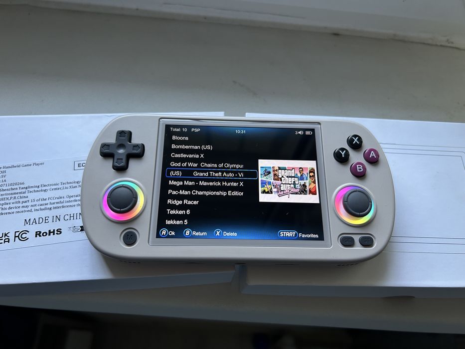 Consola jocuri anbernic rg40xx h