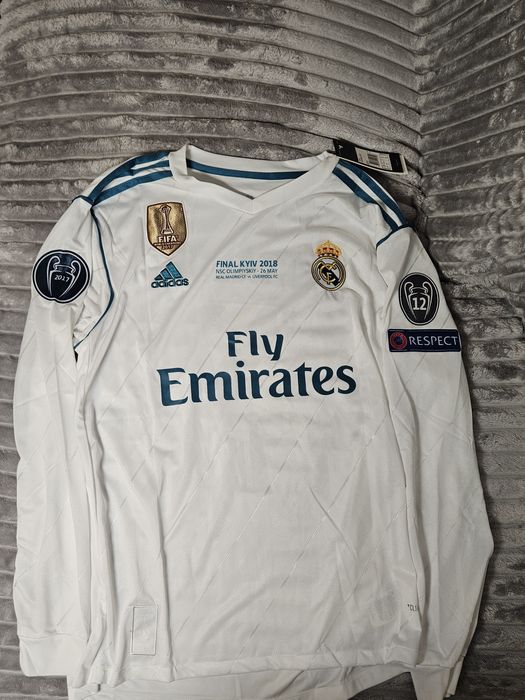 Tricou mânecă lunga Cristiano Ronaldo- Real Madrid 2018 Finala UCL