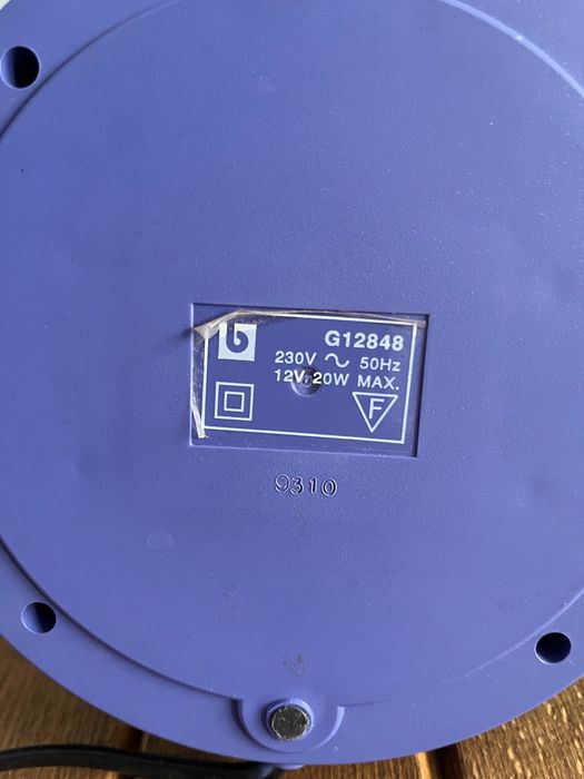 Настолна лампа / 80-те