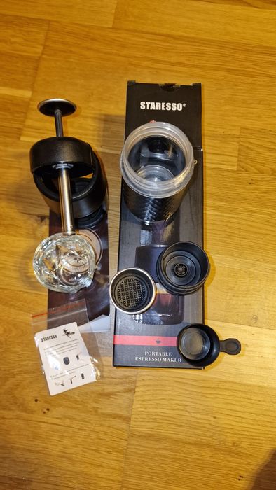 Espressor portabil manual