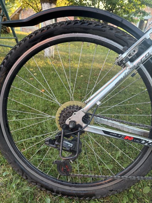 Bicicletă DHS Silver MTB 26”, aluminiu, 21 viteze