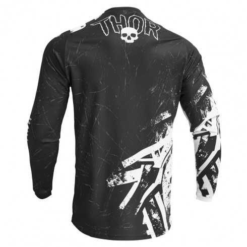 Детско мотокрос джърси блузаTHOR YOUTH SECTOR GNAR BLACK/WHITE