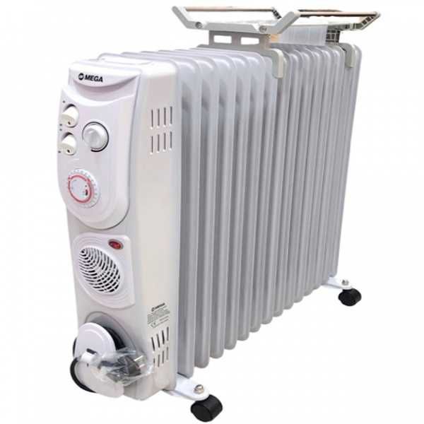 Масляный обогреватель Mega 9/11/13 секций 2,9кВт по Акции + доставка!