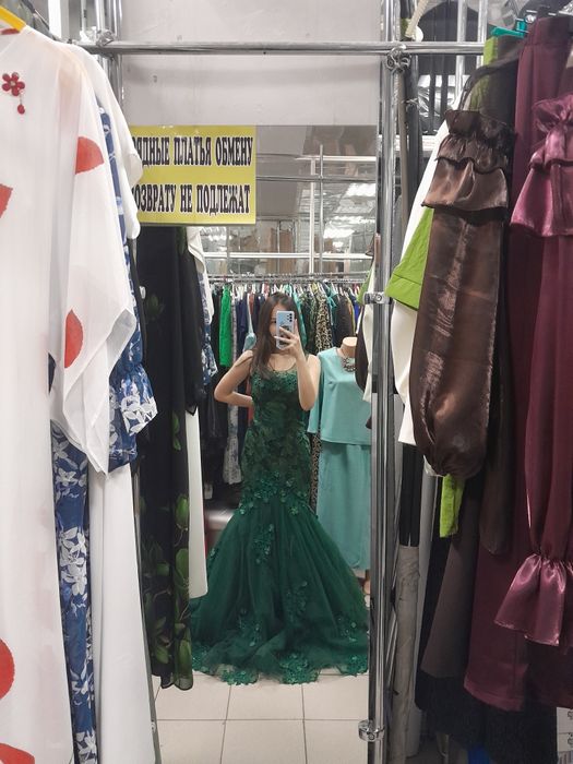 Платье-русалка,вечернее