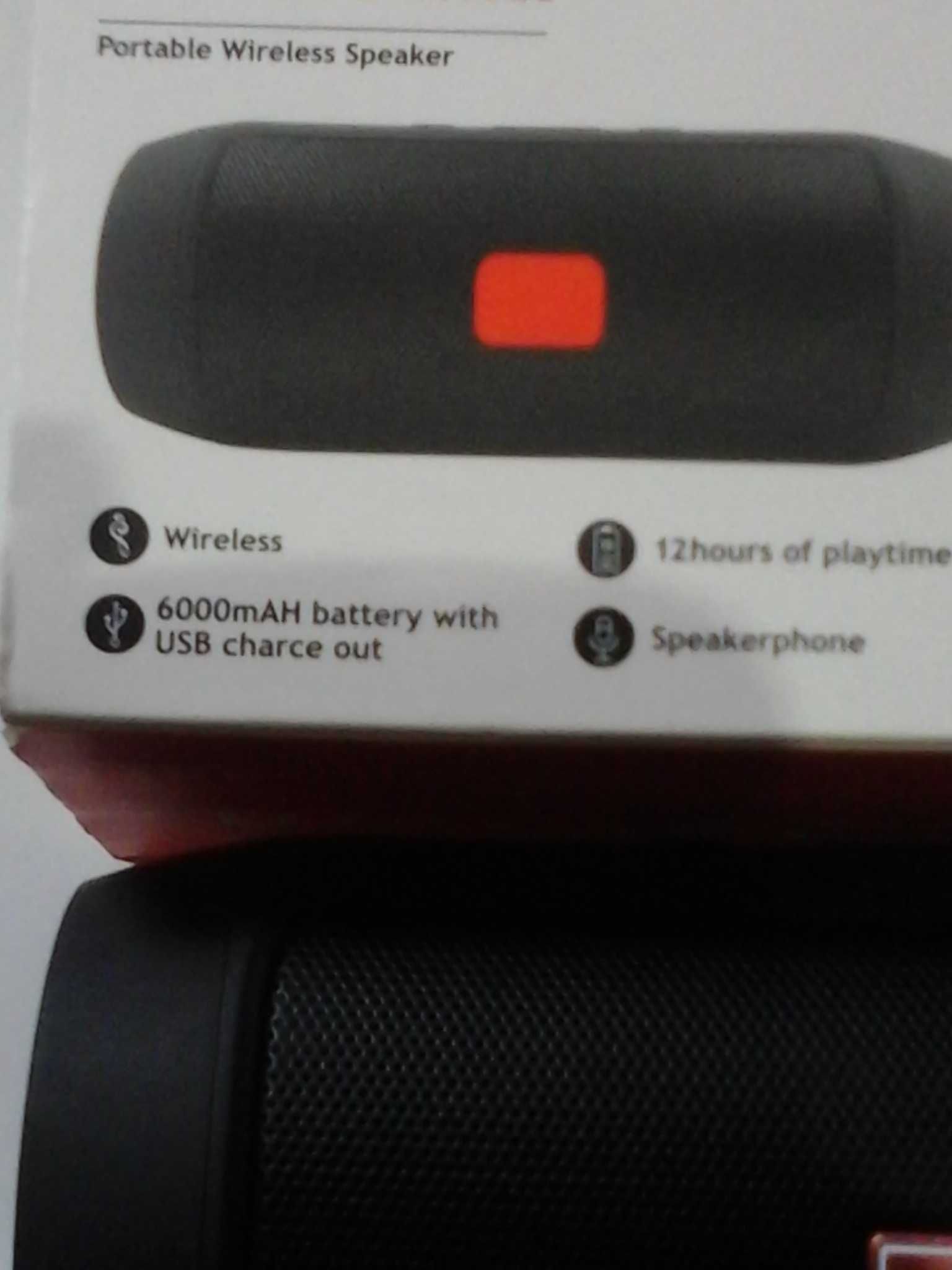 Boxă portabilă CHARGE MINI Wireless 2 x 10 wați