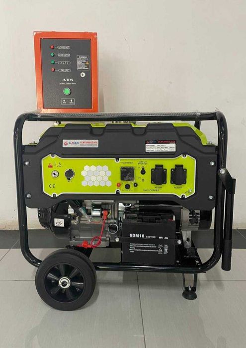 Бензиновый генератор 8 кВт