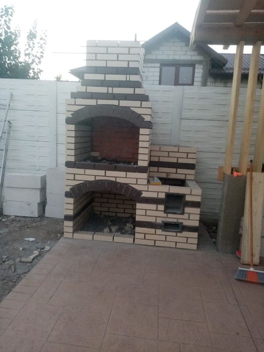 Grătar din cărămidă!