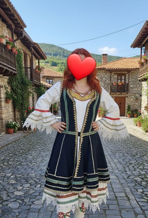 Българска народна носия – новодел, нова