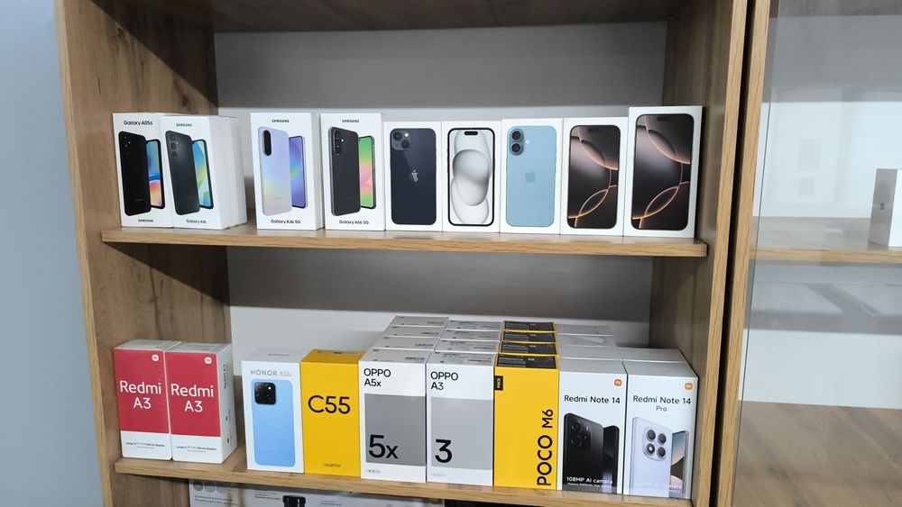 Samsung iPhone Oppo Xiaomi Redmi Poco