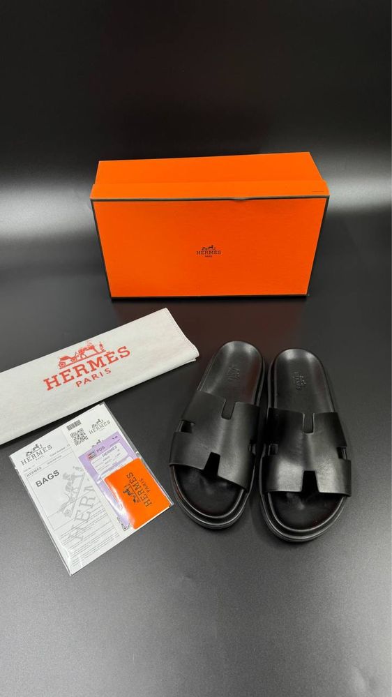 Papuci Hermes piele naturala Premium 40-45