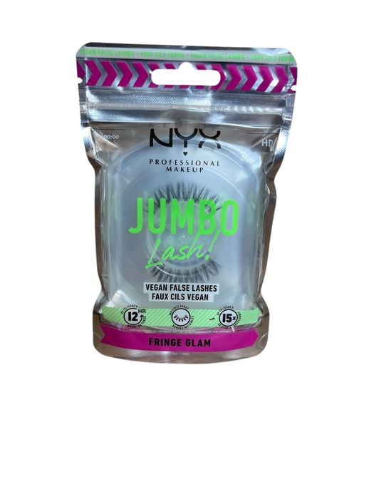 Gene false NYX • Lash Fringe Glam • Vegan • Set nou, nedeschis