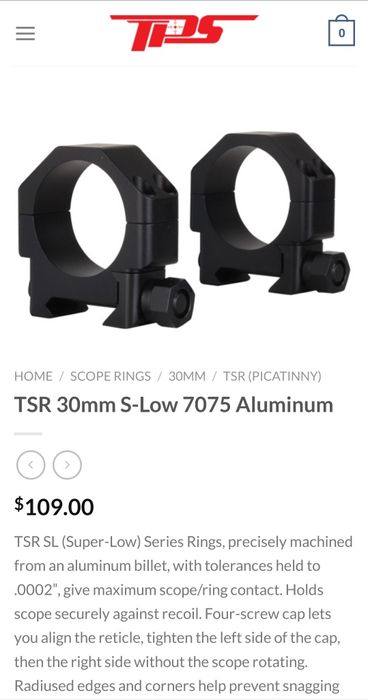 Кольца TPS TSR Low