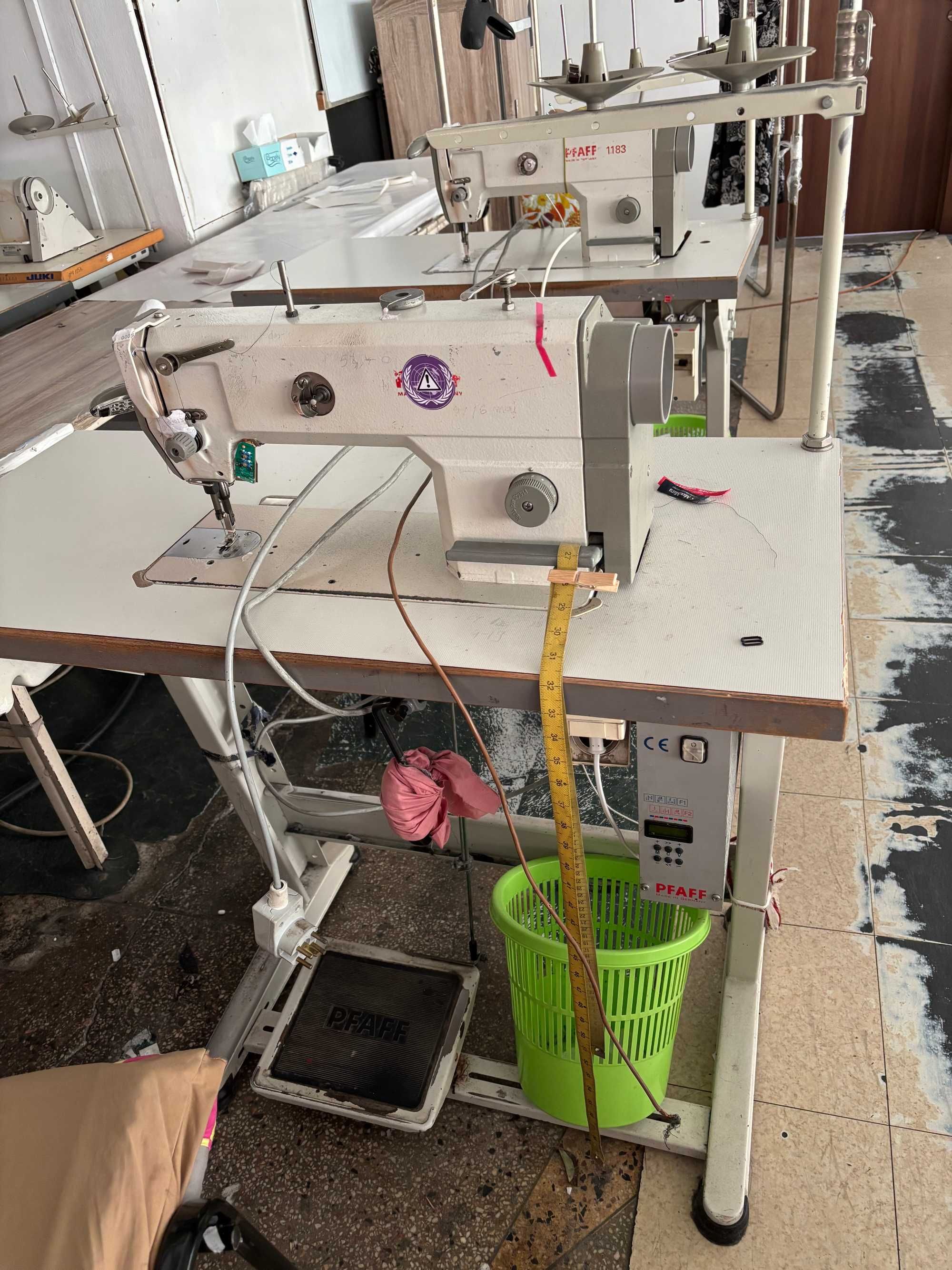 Masini de cusut industriale PFAFF si alte echipamente