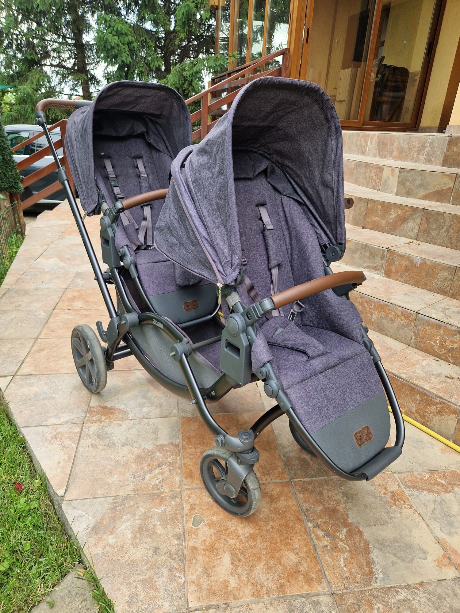 Carucior gemeni 3in1 Zoom ABC Design