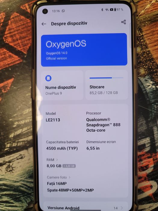 Oneplus 9 în stare buna