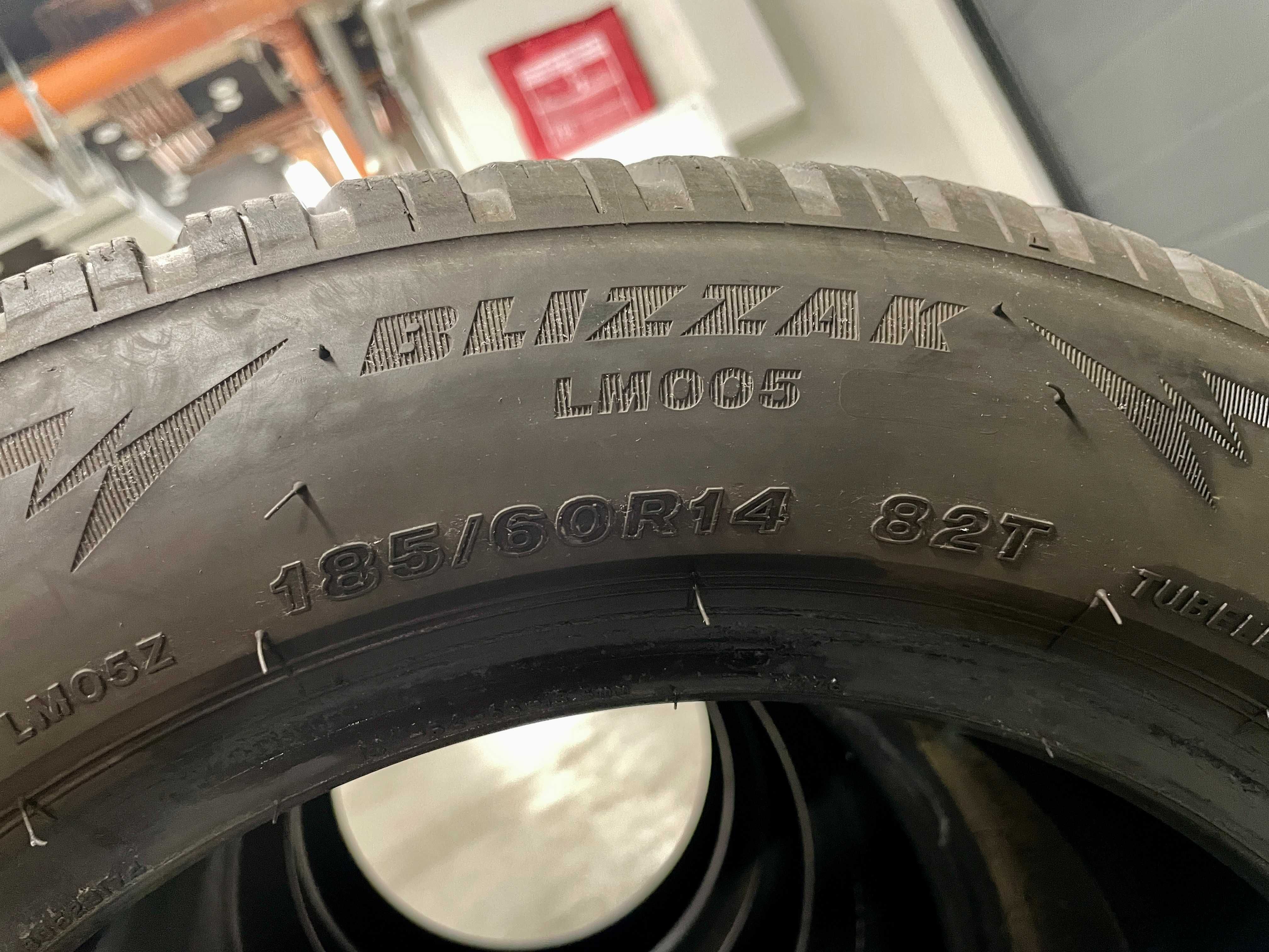 4 броя Bridgestone Blizzak LM 005 185/60/14 82T - Като нови !
