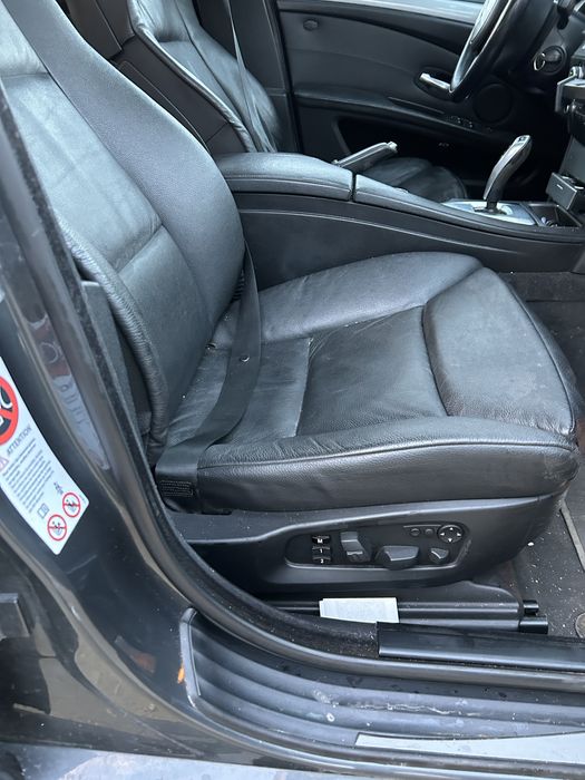 Interior piele electric BMW E61 volan stânga